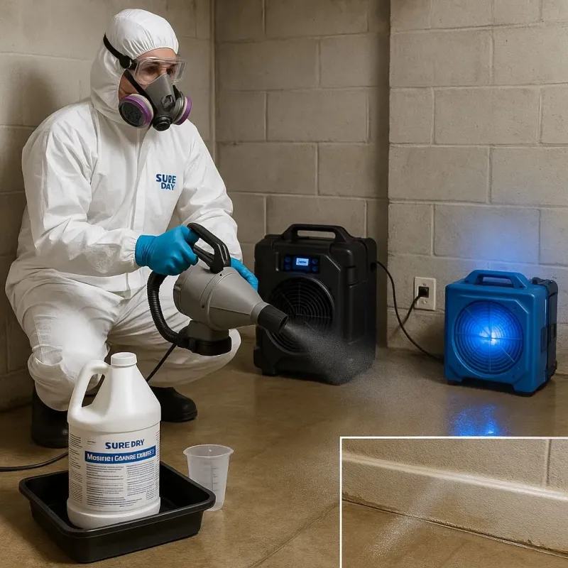 Sanitization and Odor Removal process in Dublin, GA