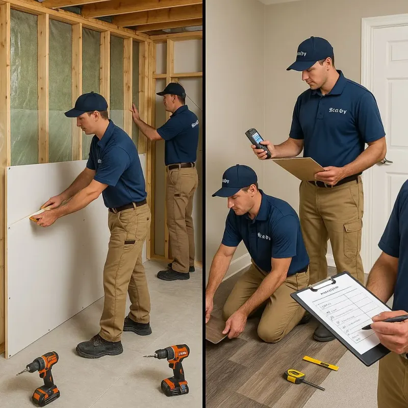 Repairs and Reconstruction process in Dublin, GA